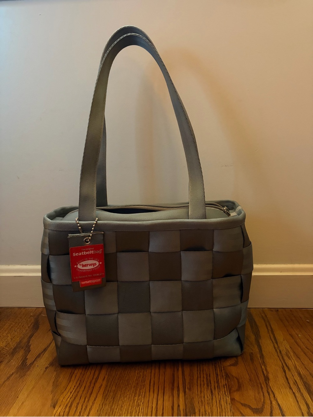 Harveys Seatbelt Hand Bag in Gray